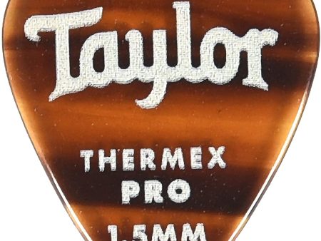 Taylor Premium Darktone 351 Thermex Pro Picks Tortoise Shell 1.50mm 6-Pack Online Hot Sale