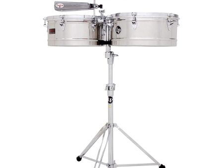 Latin Percussion LP1516-S Timbale Stainless Steel on Sale