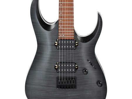 Ibanez RGA42FMTGF RGA Electric Guitar, Flat Transparent Gray For Sale