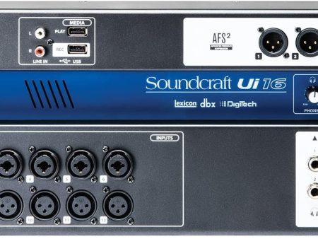 Soundcraft Ui16 16-Input Remote Controlled Digital Mixer Online Hot Sale