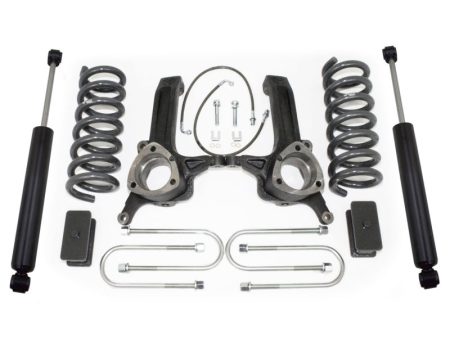 MaxTrac 03-08 Dodge RAM 2500 3500 2WD Diesel 4.125in Axle 6in 2.5in MaxPro Lift Kit w MaxTrac Shocks For Sale