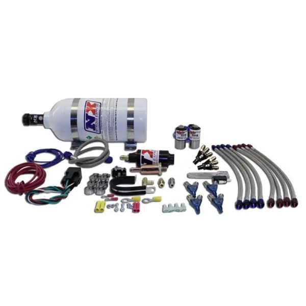 Nitrous Express 4 Cyl Mainline Nitrous Kit w 2.5lb Bottle Hot on Sale