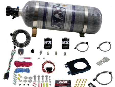 Nitrous Express Dodge Hemi Nitrous Plate Kit (50-400HP) w 12lb Composite Bottle Online now