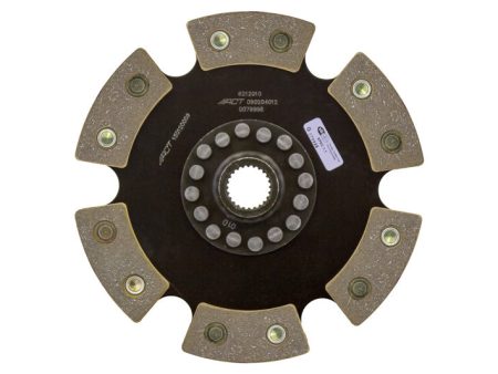 ACT 2000 Honda S2000 6 Pad Rigid Race Disc Online now