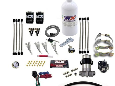 Nitrous Express 4 Cyl Vortec Nitrous Kit (Pro-Mod) w 2.5lb Bottle Fashion