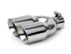 Yonaka Stainless Steel 3.5  Dual Exhaust Tip For Discount