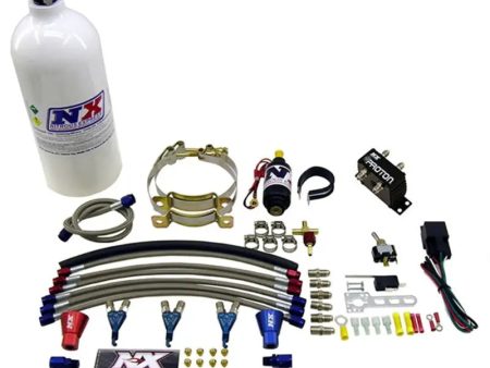 Nitrous Express Three Cyl Proton Nitrous Kit w 2.5lb Bottle For Discount