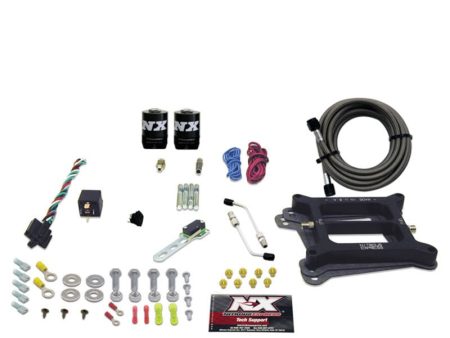 Nitrous Express 4150 4-BBL Alcohol Nitrous Kit (100-500HP) w o Bottle For Cheap