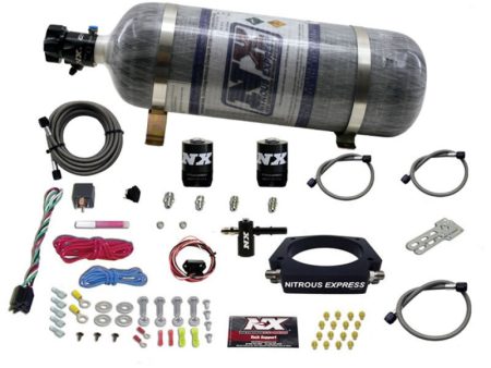 Nitrous Express 2014+ Chevrolet Corvette C7 Nitrous Plate Kit (50-300HP) w Composite Bottle Cheap