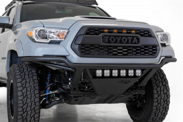 Addictive Desert Designs 16-20 Toyota Tacoma PRO Bolt-On Front Bumper - Hammer Black Cheap