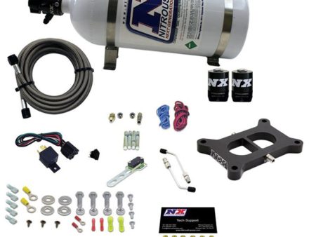 Nitrous Express 2 BBL Gasoline Nitrous Kit (50-300HP) w 10lb Bottle Fashion