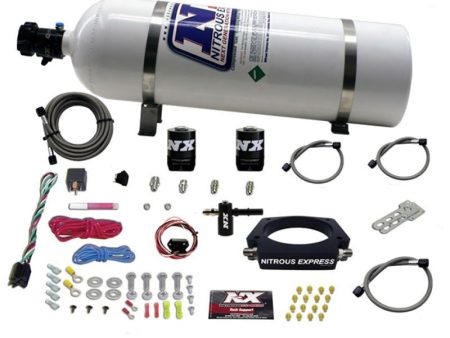 Nitrous Express 2014+ Chevrolet Corvette C7 Nitrous Plate Kit (50-300HP) w 15lb Bottle Online