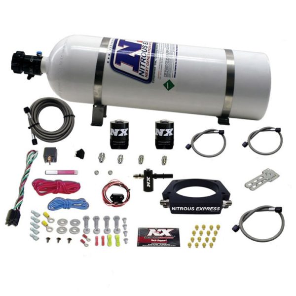 Nitrous Express 2014+ Chevrolet Corvette C7 Nitrous Plate Kit (50-300HP) w 15lb Bottle Online