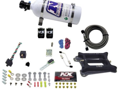 Nitrous Express 4150 4-BBL Alcohol Nitrous Kit (50-300HP) w 5lb Bottle Online now