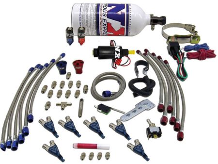 Nitrous Express Six Cyl Piranha Nitrous Kit w 2.5lb Bottle on Sale