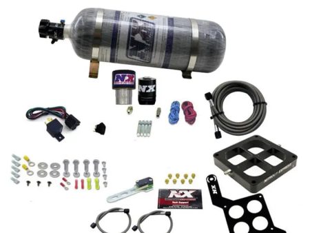 Nitrous Express Single Entry Crossbar RNC .178 4500 Flange Nitrous Kit (250-650HP) w Comp Bottle For Sale