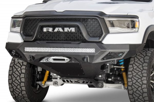 Addictive Desert Designs 2019 Ram Rebel 1500 Stealth Fighter Fr Bumper w Winch&Parking Sensor Mounts Hot on Sale