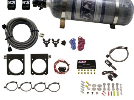 Nitrous Express 13-17 Dodge Viper (Gen-V) Nitrous Plate Kit (50-400HP) w 12lb Bottle For Discount