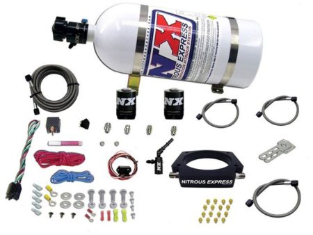 Nitrous Express 2014+ Chevrolet Corvette C7 Nitrous Plate Kit (50-300HP) w 10lb Bottle Discount