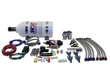 Nitrous Express 4 Cyl Mainline Nitrous Kit w 2.5lb Bottle Hot on Sale