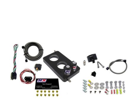 Nitrous Express 05-10 Ford Mustang 4.6L 3 Valve Nitrous Plate Kit (50-150HP) w o Bottle Hot on Sale