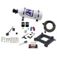 Nitrous Express 4150 Gemini Stage 6 Nitrous Kit (50-300HP) w 5lb Bottle Supply