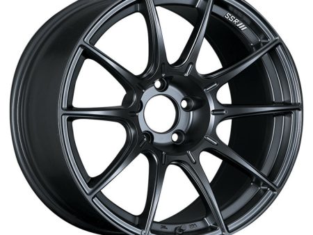 SSR GTX01 18x9.5 5x114.3 22mm Offset Flat Black Wheel Evo 8 9 X   G35   350z   370z Supply