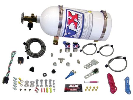 Nitrous Express Sub C Nitrous Kit (25-35-50HP) w 10lb Bottle Fashion