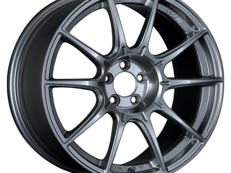 SSR GTX01 19x10.5 5x114.3 22mm Offset Dark Silver Wheel Evo X   G35   350z   370z Hot on Sale