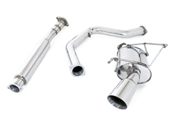 Yonaka 2008-2014 Subaru WRX 3  Catback Exhaust (Sedan) Online Hot Sale