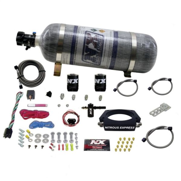 Nitrous Express 2014+ Chevrolet Corvette C7 Nitrous Plate Kit (50-300HP) w Composite Bottle Cheap