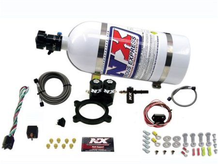 Nitrous Express 2014+ GM 5.3L Truck Nitrous Plate Kit (50-250HP) w 10lb Bottle Hot on Sale