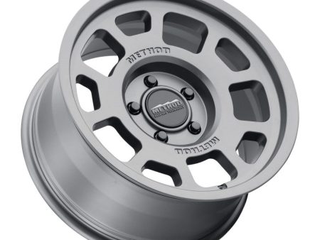 Method MR705 17x8.5 0mm Offset 5x150 110.5mm CB Titanium Wheel on Sale