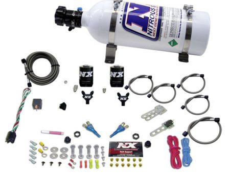 Nitrous Express 08-10 Dodge Viper EFI Dual Nozzle (100-300HP) w 5lb Bottle Sale