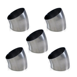 2.5  Stainless Steel Short Radius 30 Degree Bend - 5 Pack Online Sale