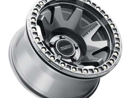 Method MR108 17x9 -44mm Offset 5x5 71.5mm CB Gloss Titanium w BH-H24125-38 Wheel Online