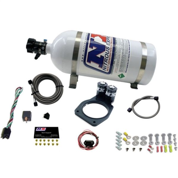 Nitrous Express 10-15 Chevrolet Camaro Nitrous Plate Kit (50-150HP) w 10lb Bottle Cheap