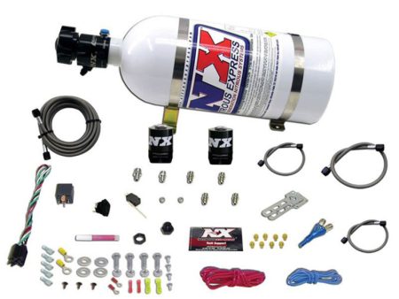 Nitrous Express Universal Nitrous Kit for EFI (All Single Nozzle Application) w 10lb Bottle For Cheap