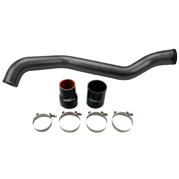 Wehrli 01-04 Chevrolet 6.6L LB7 Duramax Driver Side 3in Intercooler Pipe - Gloss White For Discount