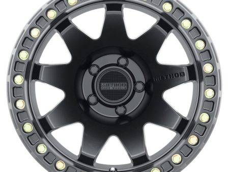 Method MR108 17x9 -44mm Offset 5x5 71.5mm CB Matte Black w BH-H24125-38 Wheel Cheap