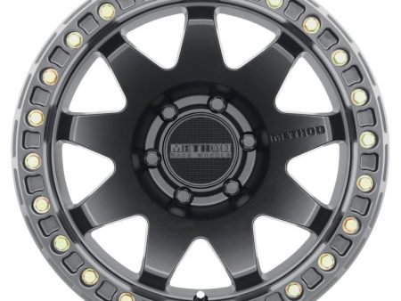 Method MR108 17x9 -44mm Offset 6x5.5 106.25mm CB Matte Black w BH-H24125-38 Wheel For Discount