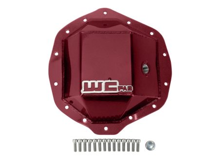 Wehrli 01-19 Chevrolet Duramax 03-19 Dodge Cummins 11.5in AAM Rear Diff. Cover - WCFab Red Cheap