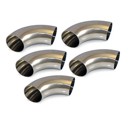 2  Stainless Steel Short Radius 90 Degree Bend - 5 Pack on Sale