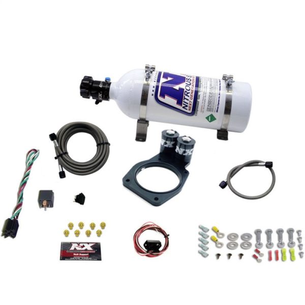 Nitrous Express 10-15 Chevrolet Camaro Nitrous Plate Kit (50-150HP) w 5lb Bottle Hot on Sale