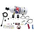 Nitrous Express 10-15 Chevrolet Camaro (5th Gen) Single Nozzle Nitrous Kit (35-150HP) w 10lb Bottle For Sale