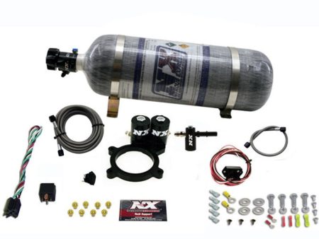 Nitrous Express 2014+ GM 5.3L Truck Nitrous Plate Kit (50-250HP) w Composite Bottle Fashion