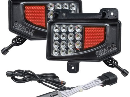 Oracle Jeep Gladiator JT Rear Bumper LED Reverse Lights w  Plug & Play Harness - 6000K SEE WARRANTY Discount